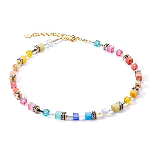 Coeur De Lion Multicolour Classic Necklace Gold
