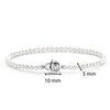 Ti Sento Silver Pearl Bracelet 2965PW