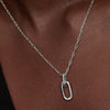 Openable Link Pendant Necklace