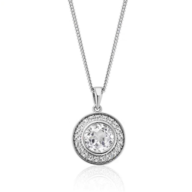 Clogau Silver Ar Dan Pendant & Chain