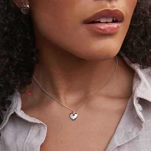 Clogau Silver Cariad Heart Pendant & Chain 3SCA012
