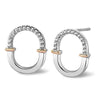 Clogau Silver Connection Stud Earrings