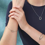 Clogau Silver Connection Bracelet 3SCRL0744