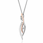 Clogau Silver Swallow Falls Pendant & Chain