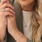 Clogau Silver Enchanted Gateways Bracelet 3SEGW0732