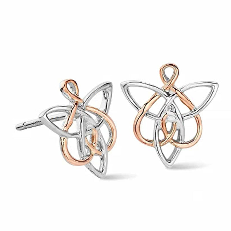 Clogau Silver Fairies Of The Mine Stud Earrings