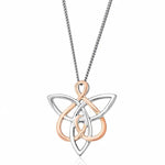 Clogau Silver Fairies Of The Mine Necklace