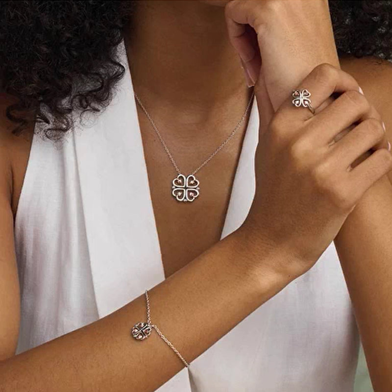 Clogau Silver Tree of Life Heart Bracelet
