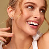 Clogau Silver Honey Bee Stud Earrings