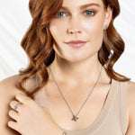 Clogau Silver Honey Bee Pendant & Chain Necklace