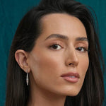 Clogau Silver Lovers Twist Drop Earrings