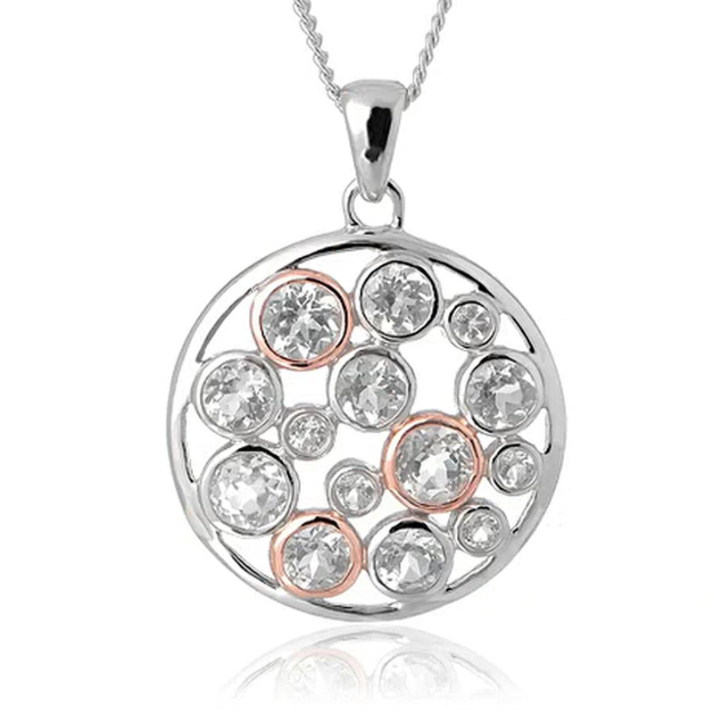Clogau Silver Celebration Circle Pendant & Chain