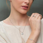 Clogau Silver Nos Da Necklace