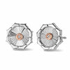 Clogau Silver Nos Da Stud Earrings