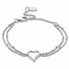 Clogau Silver Past Present Future Bracelet 3SPPF0645