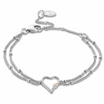 Clogau Silver Past Present Future Bracelet 3SPPF0645
