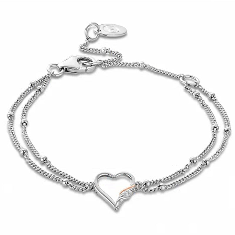 Clogau Silver Past Present Future Bracelet 3SPPF0645