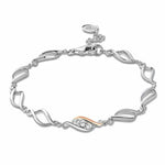 Clogau Silver Past Present Future Bracelet 3SPPF0651