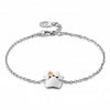 Clogau Paw Prints On My Heart Bracelet 3SPWP0822