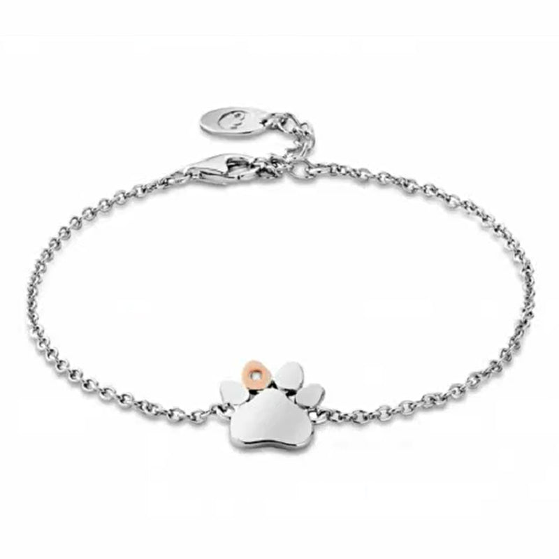 Clogau Paw Prints On My Heart Bracelet 3SPWP0822
