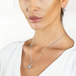 Clogau Silver Salacia Pearl Oyster Pendant & Chain
