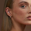 Clogau Silver Vine Of Life Hoop Earrings