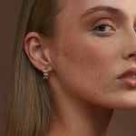 Clogau Silver Vine Of Life Hoop Earrings