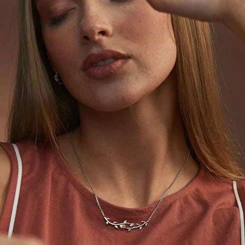 Clogau Silver Vine Of Life Necklace