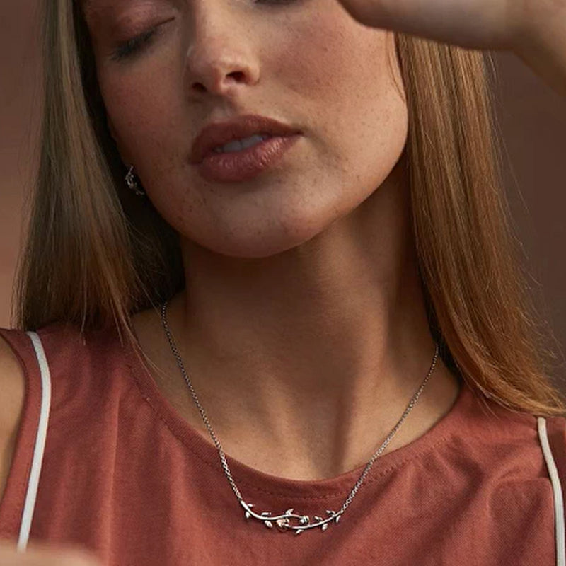 Clogau Silver Vine Of Life Necklace