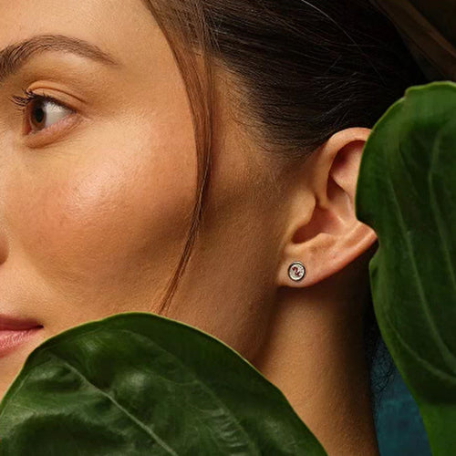 Clogau Silver Tree Of Life Insignia Stud Earrings