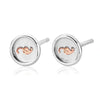 Clogau Silver Tree Of Life Insignia Stud Earrings