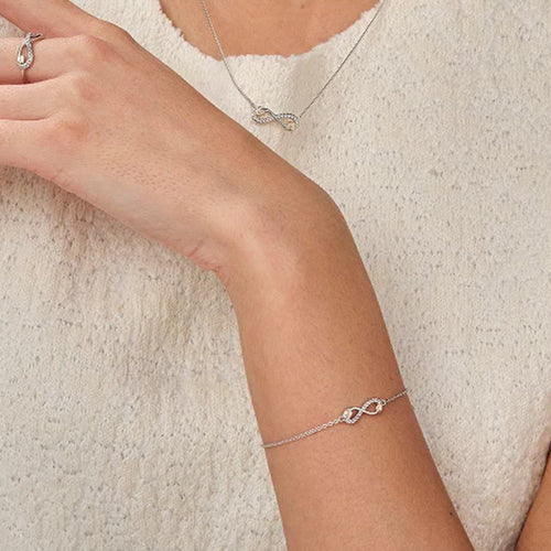 Clogau Silver Tree Of Life Infinity Bracelet