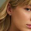 Clogau Silver Tree of Life Infinity Stud Earrings
