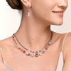 Coeur De Lion GeoCUBE Multicolour Pastel Necklace
