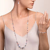 Coeur De Lion GeoCUBE Multicolour Pastel Necklace