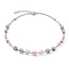 Coeur De Lion Necklace Rosegold-Silver