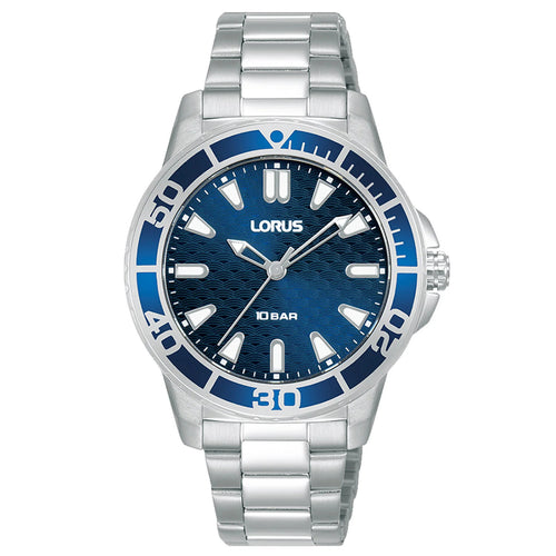 Lorus Ladies Blue Dial Quartz Sports Watch RG249VX9