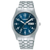 Lorus Gents 27/4 Field Blue Dial Bracelet Watch RXN77DX9