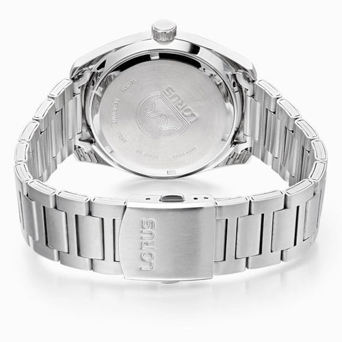 Lorus Gents Stainless Steel Light Blue Dial Bracelet Sports Watch RH389AX9