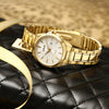 Lorus Ladies Gold Tone White Dial Bracelet Watch RJ262BX9