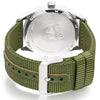 Lorus Gents Green Dial Green Nylon Strap Quartz Watch RH926QX9