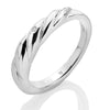 Hot Diamonds Silver Twist Ring DP238