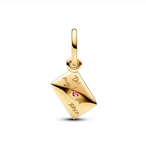 Love Letter Envelope Dangle Charm