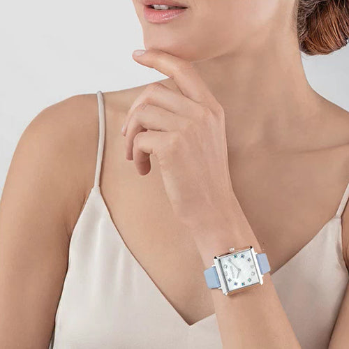 Coeur De Lion Light Blue Mother Of Pearl Dial Watch