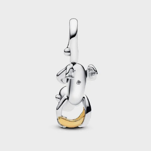 Two-tone Movable Monkey Dangle Charm