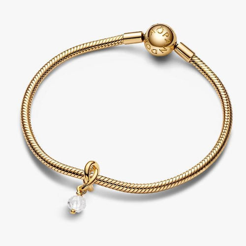 April Eternity Circle Dangle Charm