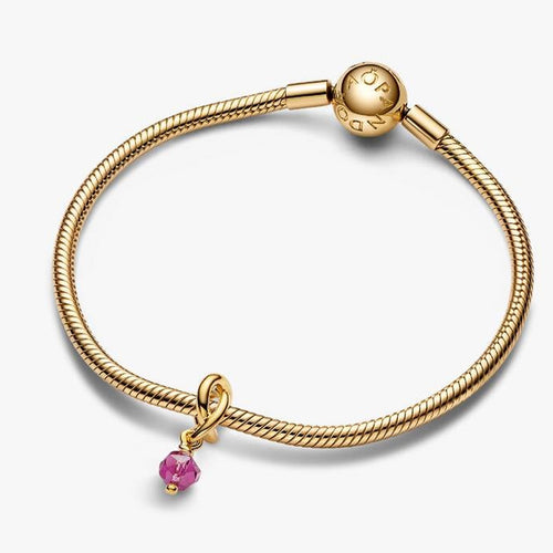 October Eternity Circle Dangle Charm