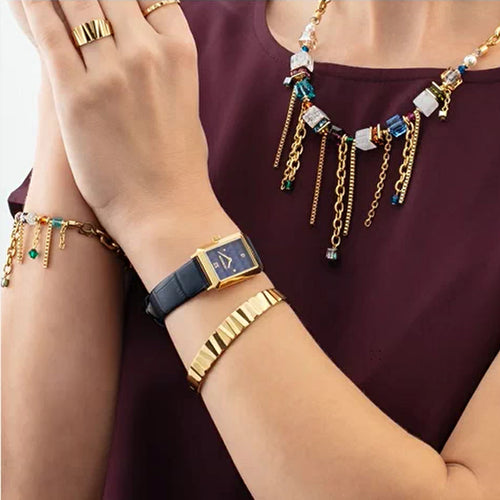 Coeur De Lion Ladies Iconic Spikes Midnight Blue Watch