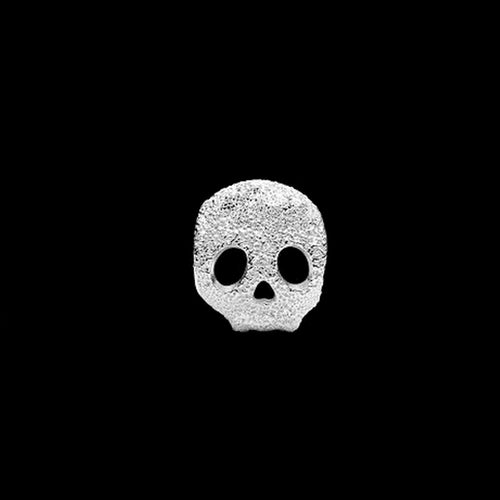 Textured Skull Mini Charm