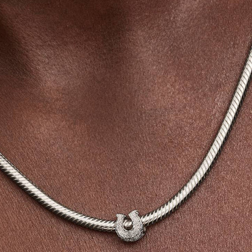 Textured Horseshoe Mini Charm